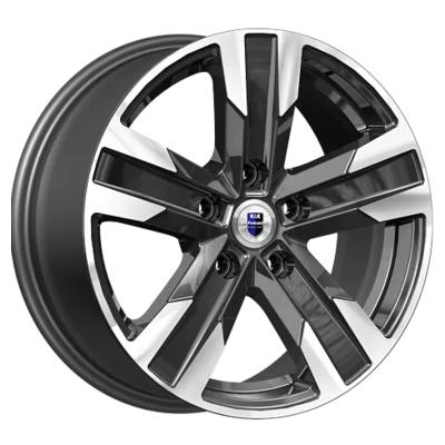 K&amp;K Vismut (KS100) 7x16 5x112 ET45 D66,6 Almaz chernyy