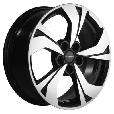 Khomen Wheels KHW1724 (Exeed LX) 7x17 5x108 ET33 D60,1 Black-FP