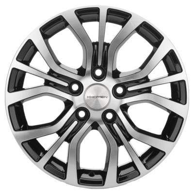 Khomen Wheels KHW1608 (Chery Tiggo 3/Tiggo 3 Pro) 6,5x16 5x108 ET45 D60,1 Black-FP