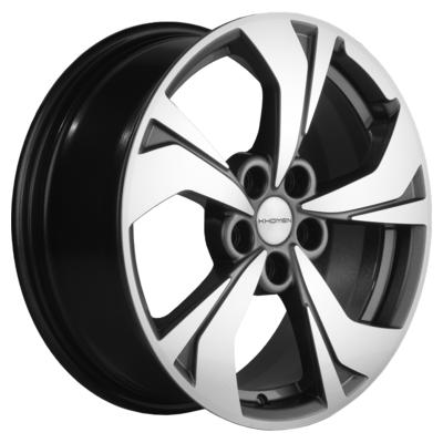 Khomen Wheels KHW1724 (Jolion) 7x17 5x114,3 ET37 D66,5 Gray-FP