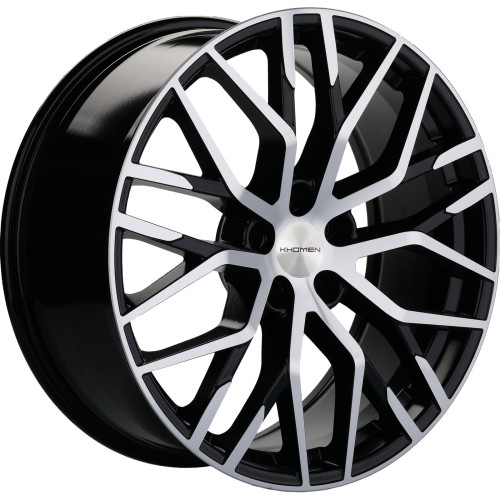 Khomen Wheels KHW2005 (Li 7/9) 8,5x20 5x120 ET45,5 D62,5 Black-FP