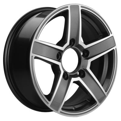 Khomen Wheels KHW1614 (Niva 4x4 Bronto) 6,5x16 5x139,7 ET35 D98,5 Gray-FP