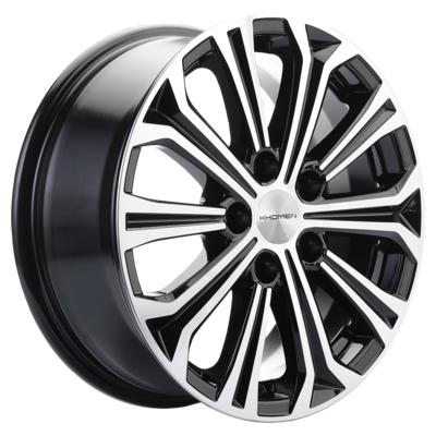 Khomen Wheels KHW1610 (DFM 580) 6,5x16 5x110 ET45 D67,1 Black-FP