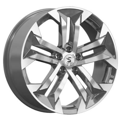 Premium Series KR015 (Volvo XC60) 7,5x19 5x108 ET50 D63,35 Diamond Gloss Graphite