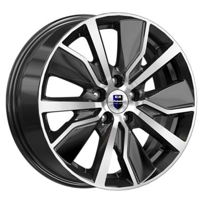 K&amp;K Gambit (KS961) 6,5x16 5x114,3 ET40 D67,1 Almaz chernyy