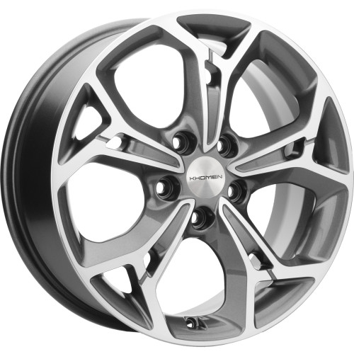 Khomen Wheels KHW1702 (Ford C-Max) 7x17 5x108 ET50 D63,35 Gray-FP