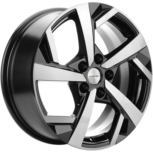 Khomen Wheels KHW1712 (Ceed) 7x17 5x114,3 ET53 D67,1 Black-FP