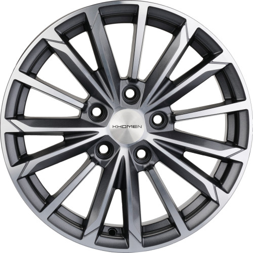 Khomen Wheels KHW1611 (Changan CS35) 6,5x16 5x110 ET46 D63,3 Gray-FP