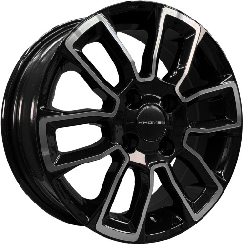 Khomen Wheels KHW1406 (Lada Granta) 5,5x14 4x98 ET35 D58,5 Black-FP