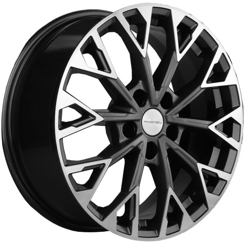 Khomen Wheels KHW1718 (Toyota RAV4/ Lexus NX) 7x17 5x114,3 ET35 D60,1 Gray-FP