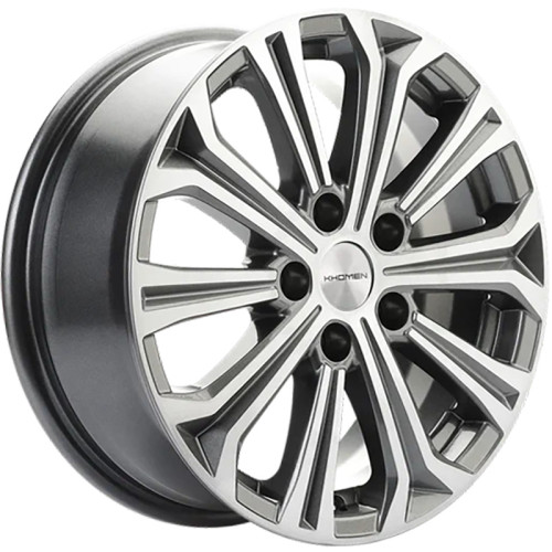 Khomen Wheels KHW1610 (Huyndai/Kia) 6,5x16 5x114,3 ET43 D67,1 Gray-FP