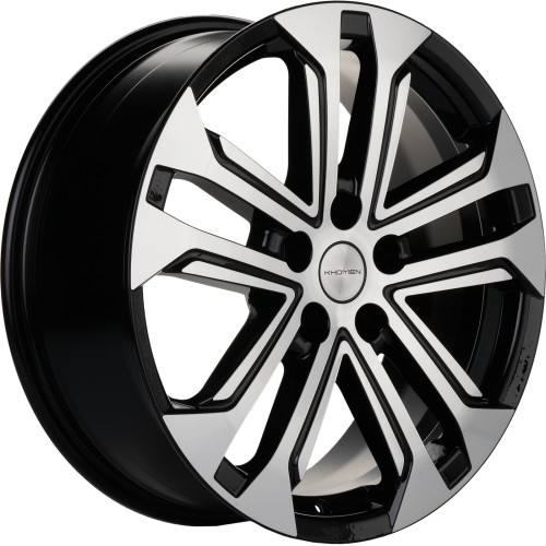 Khomen Wheels KHW1803 (Tugella) 7x18 5x108 ET46 D63,4 Black-FP