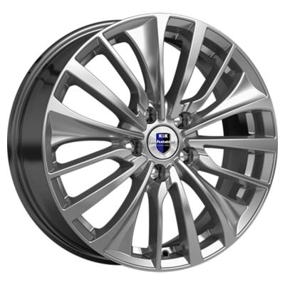 K&amp;K Flanker (KS1097) 6,5x17 5x108 ET50 D63,35 Dark platinum