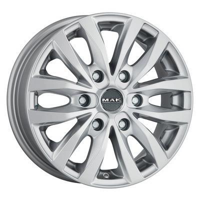 MAK Load 5 6,5x16 5x160 ET60 D65,1 Silver