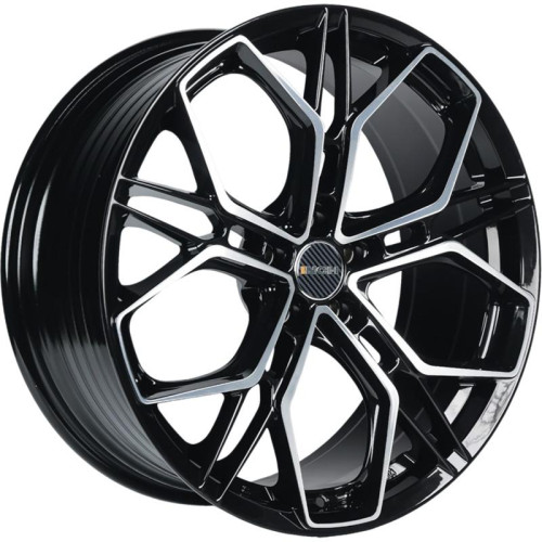 INCH FA8534 8,5x19 5x112 ET30 D66,6 Gloss Black Machined Face