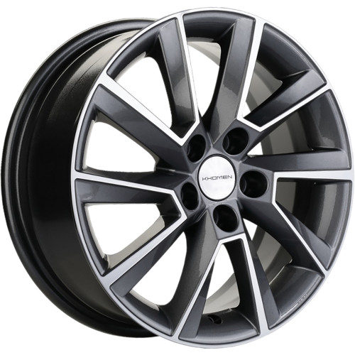 Khomen Wheels KHW1604 (Aveo) 6x16 5x105 ET39 D56,6 Gray-FP